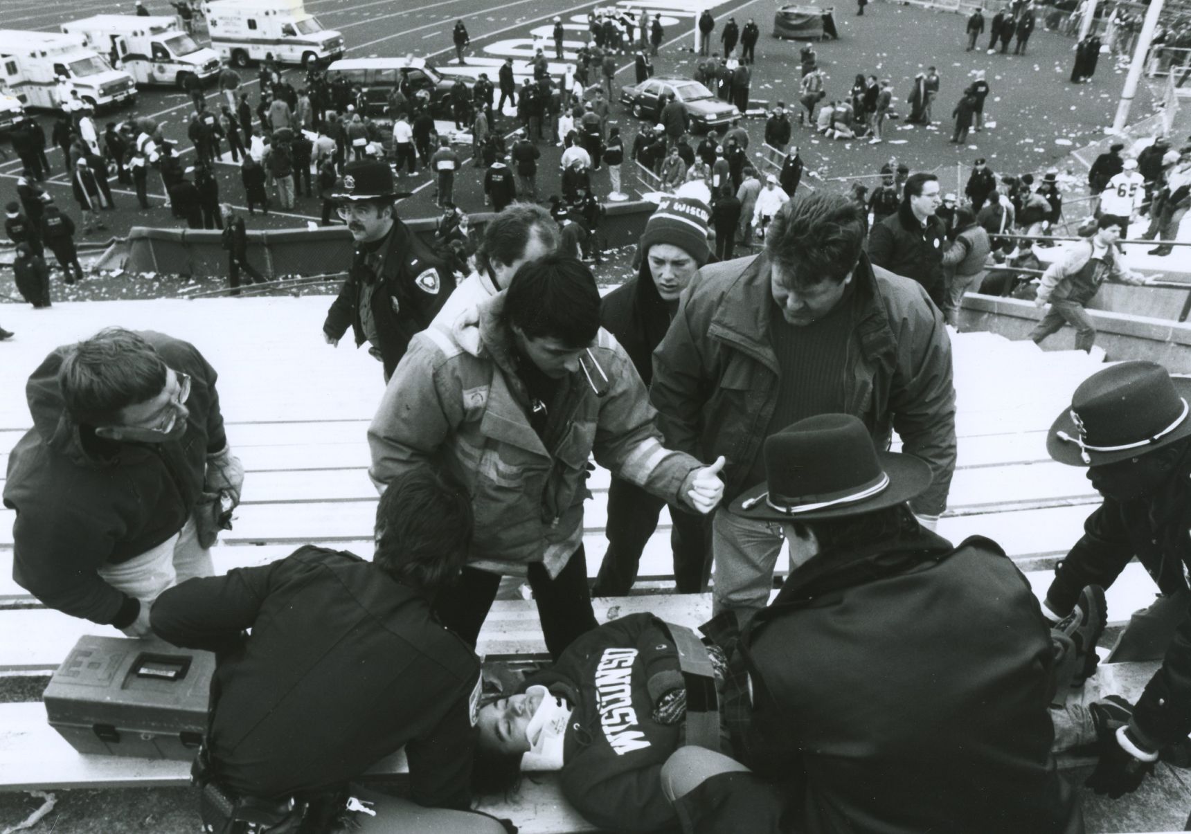 Camp Randall Stadium crush